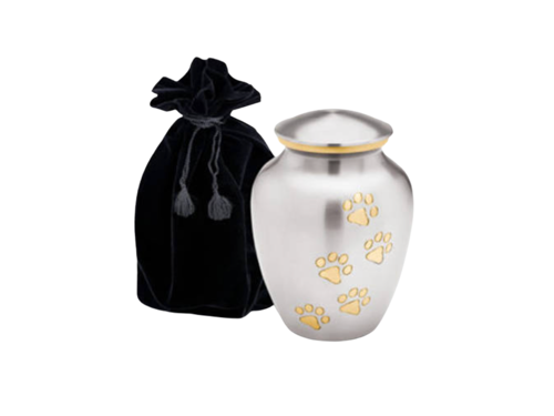 Classic Pet Urn Silver
