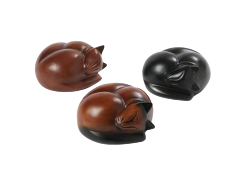 Sleeping Cat Urns