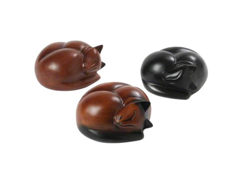 Sleeping Cat Urns