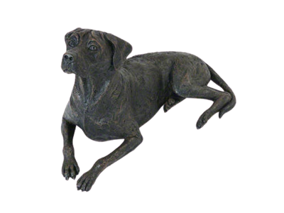 Rhodesian Ridgeback Cast Urn