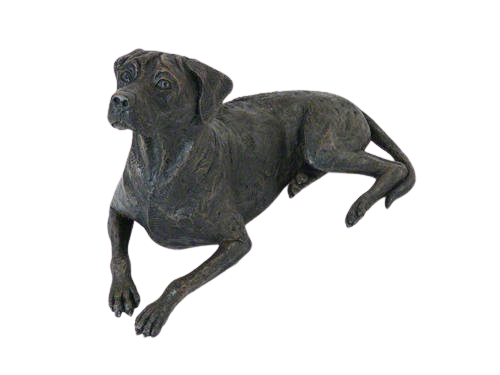 Rhodesian Ridgeback Cast Urn