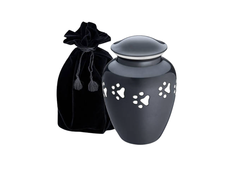 Classic Pet Urn Black