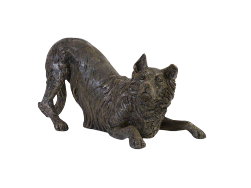 Border Collie Casket Urn